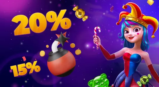 Betify ambiance festive avec bonus colorés et personnage espiègle